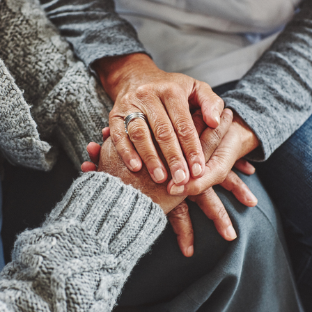 Holding Hands For Support
