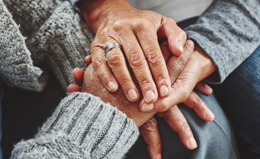 Holding Hands For Support