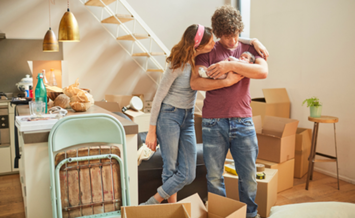 New Family Moving House