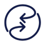 Flexible ISA Icon Navy