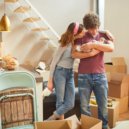 New Family Moving House