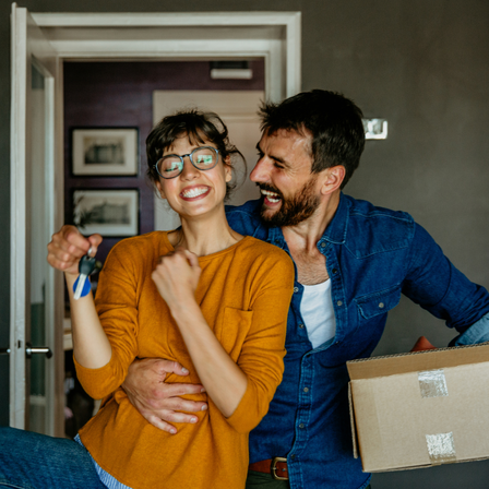 Lifetime ISA Couple Moving In To First Home