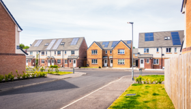 New build houses in the UK