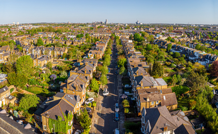 Aerial-View-Of-London-Suburb