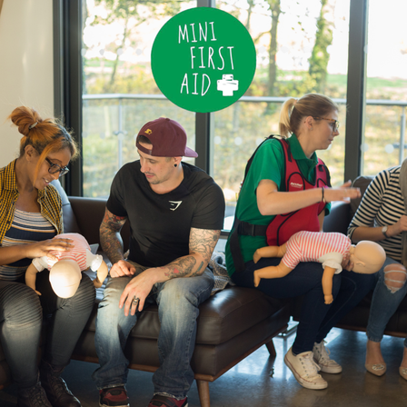 Parents on a Mini First Aid Course